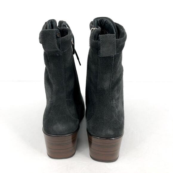 NAOT Womens Majesty Mid Calf Boots US 9 EU 40 Charcoal Suede Lace Up NIB - Picture 8 of 11
